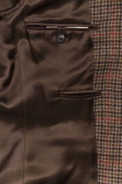 British Tweed Sports Jacket — SHADOW BROWN 4