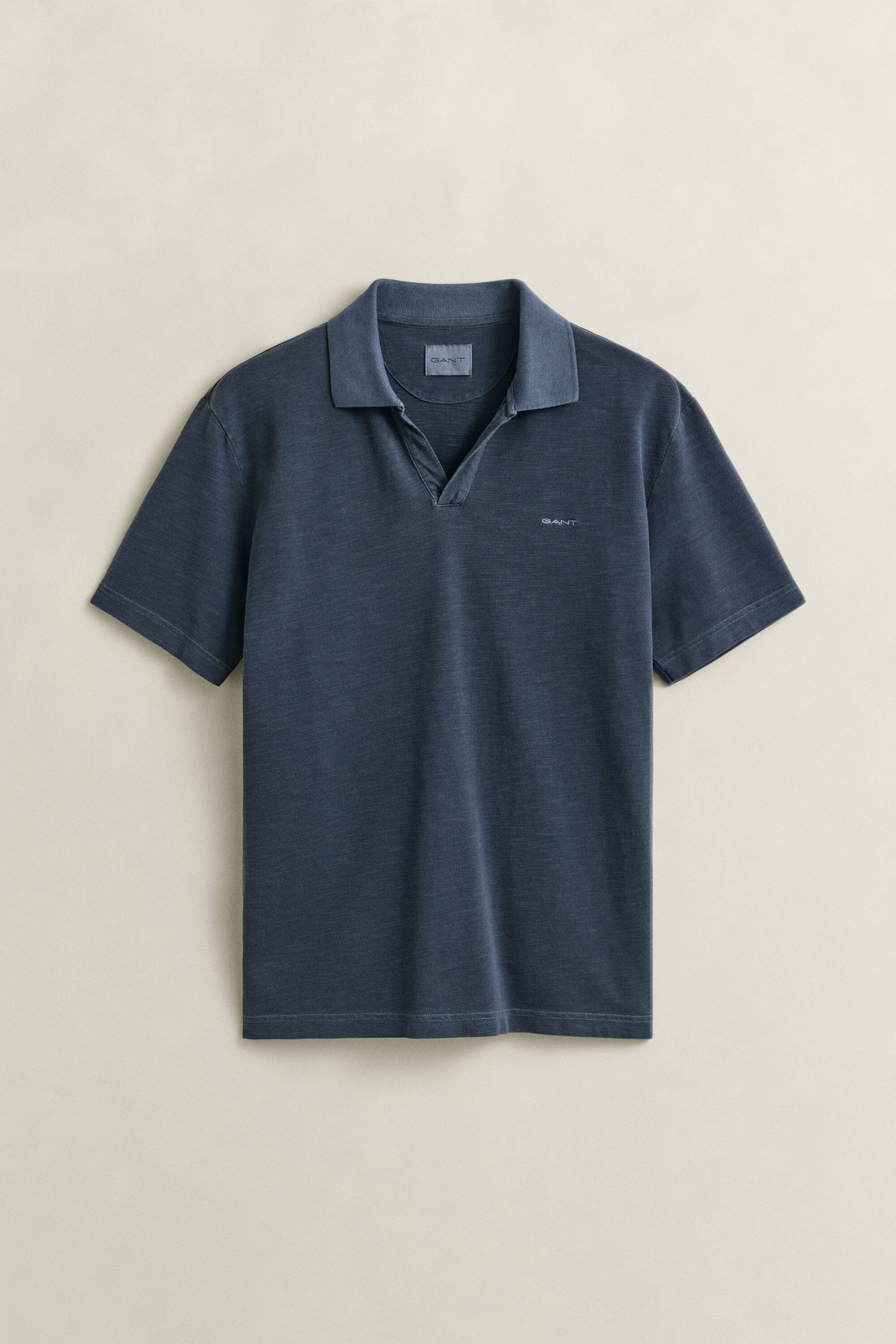 Washed Polo Shirt