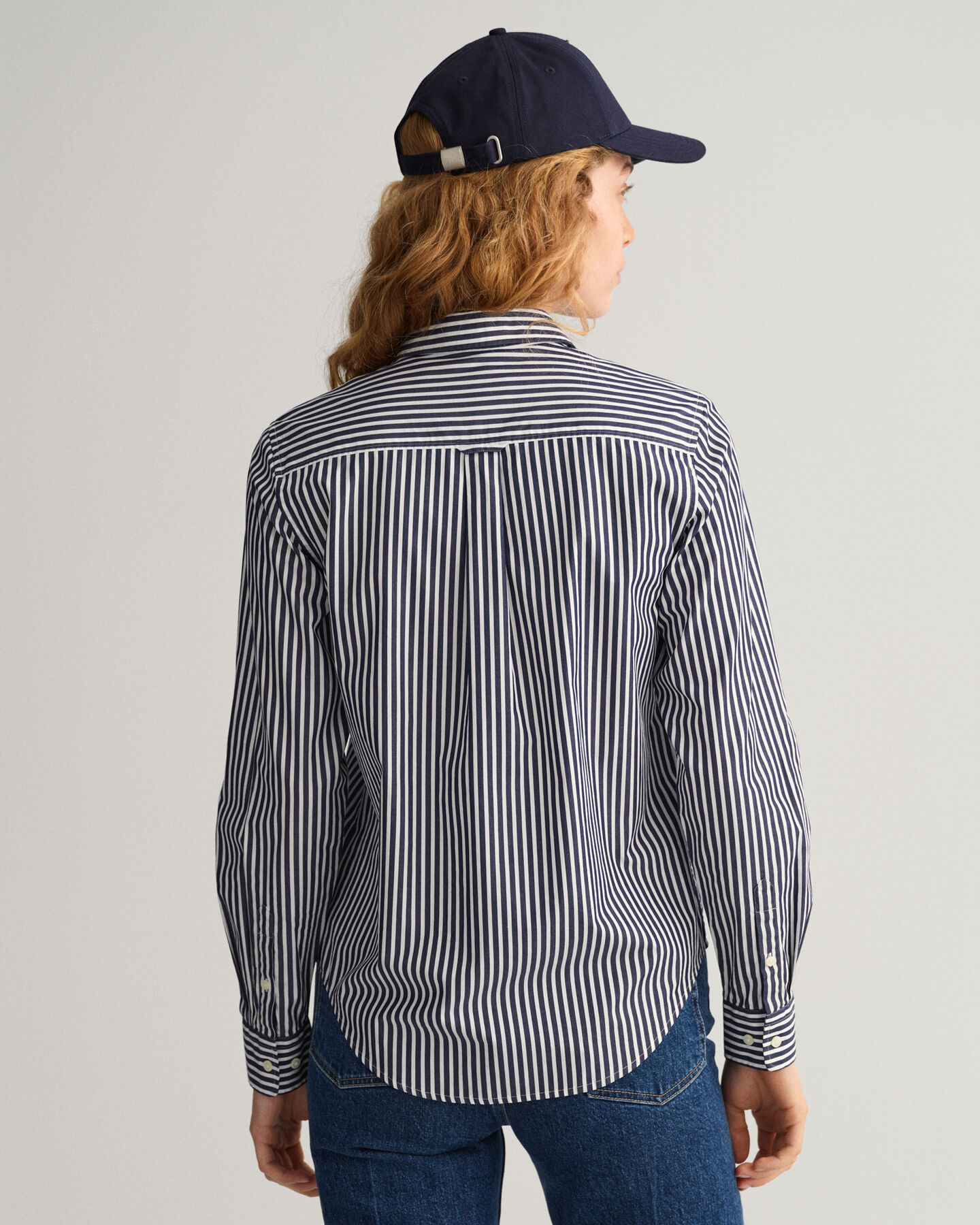 - GANT Broadcloth Shirt Striped Regular Fit