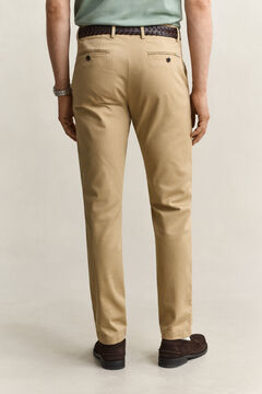 Slim Smart Chinos — DARK KHAKI 2