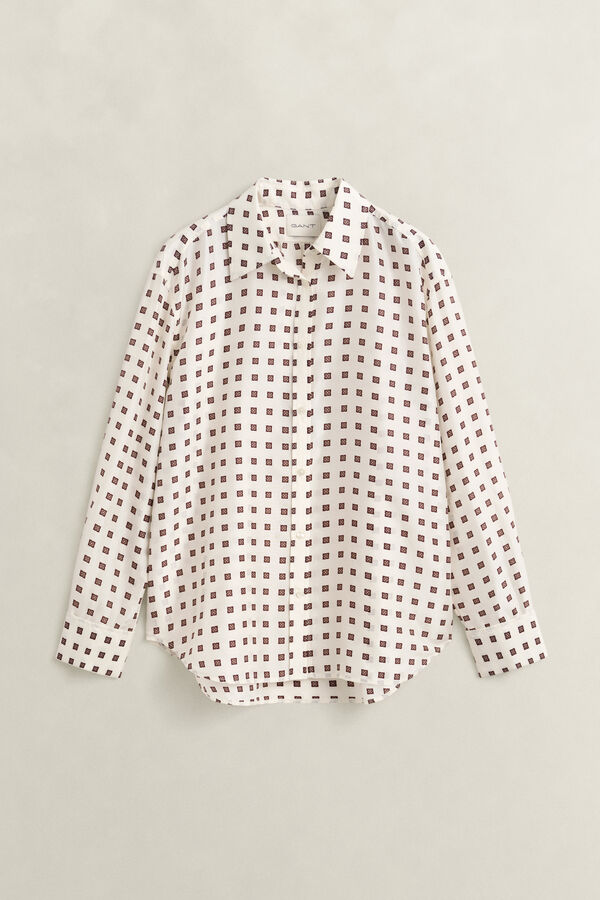 Habotai Silk Blouse — EGGSHELL