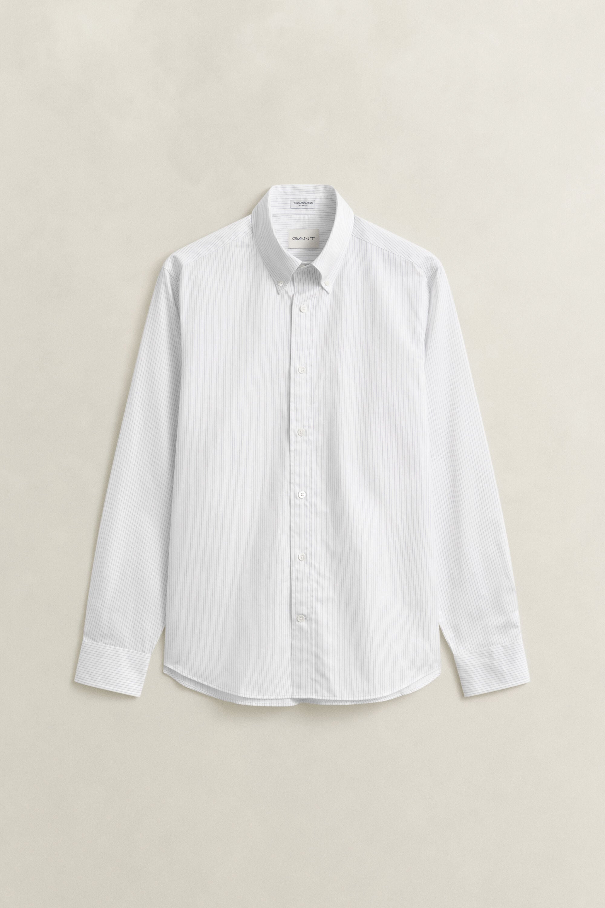 Striped Twill Dress Shirt
