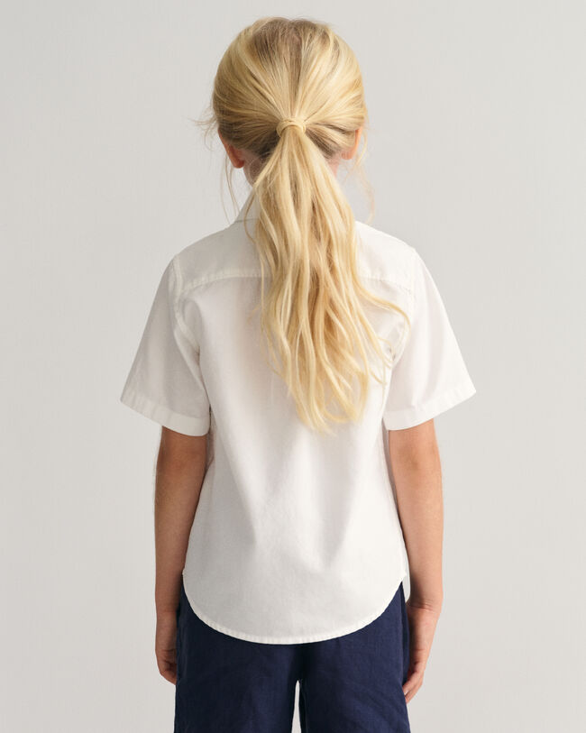 Kids Oxford Short Sleeve Shirt