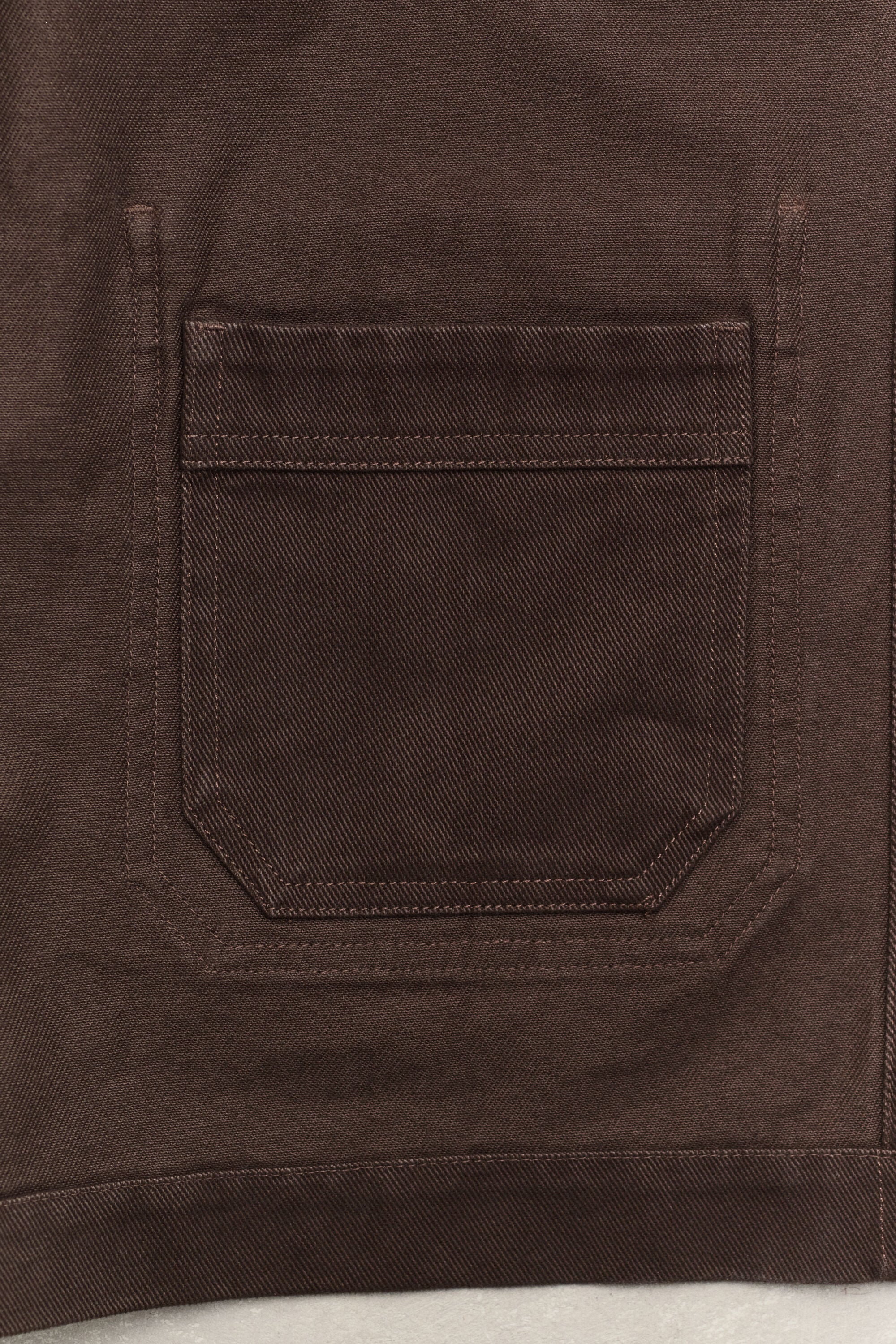 Brushed Twill Overshirt