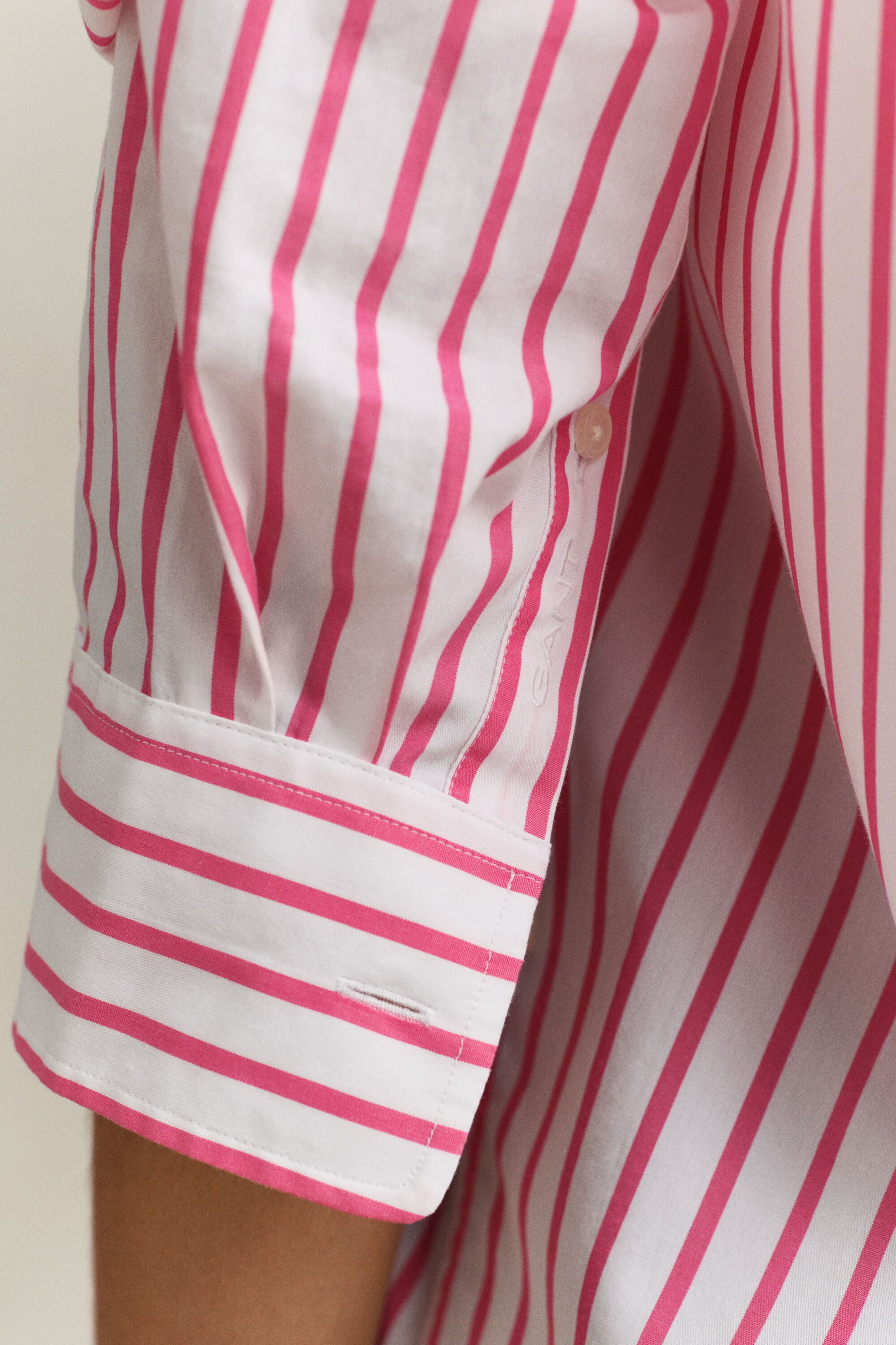 Relaxed Fit Classic Striped Poplin Shirt