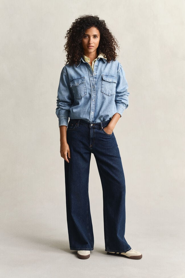 Relaxed Fit Denim Shirt