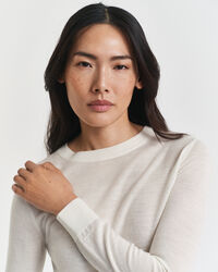 Extra Fine Merino Wool Crew Neck Sweater