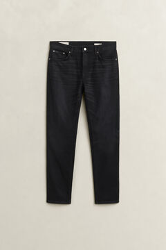 Slim Jeans — BLACK BROKEN IN 1