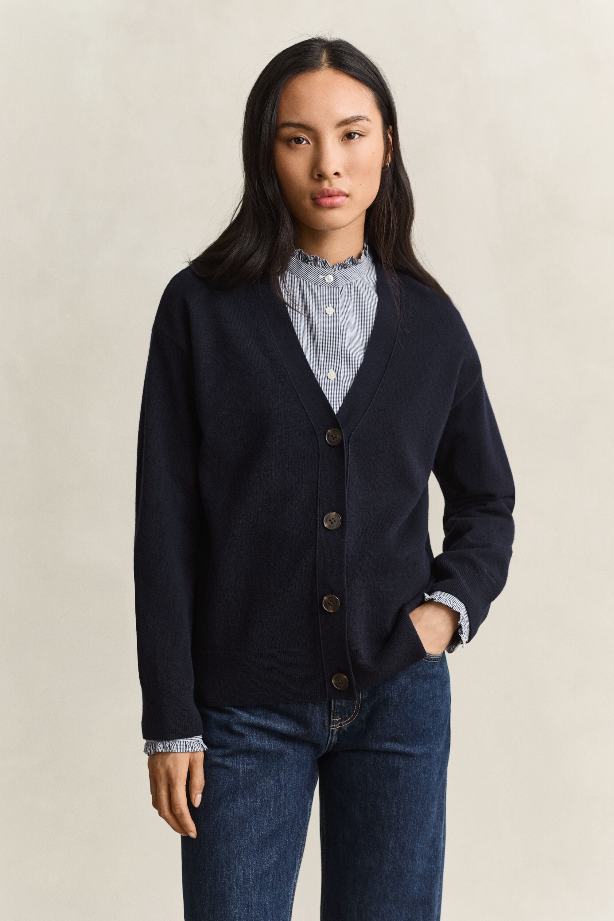 Superfine Lambswool Cardigan