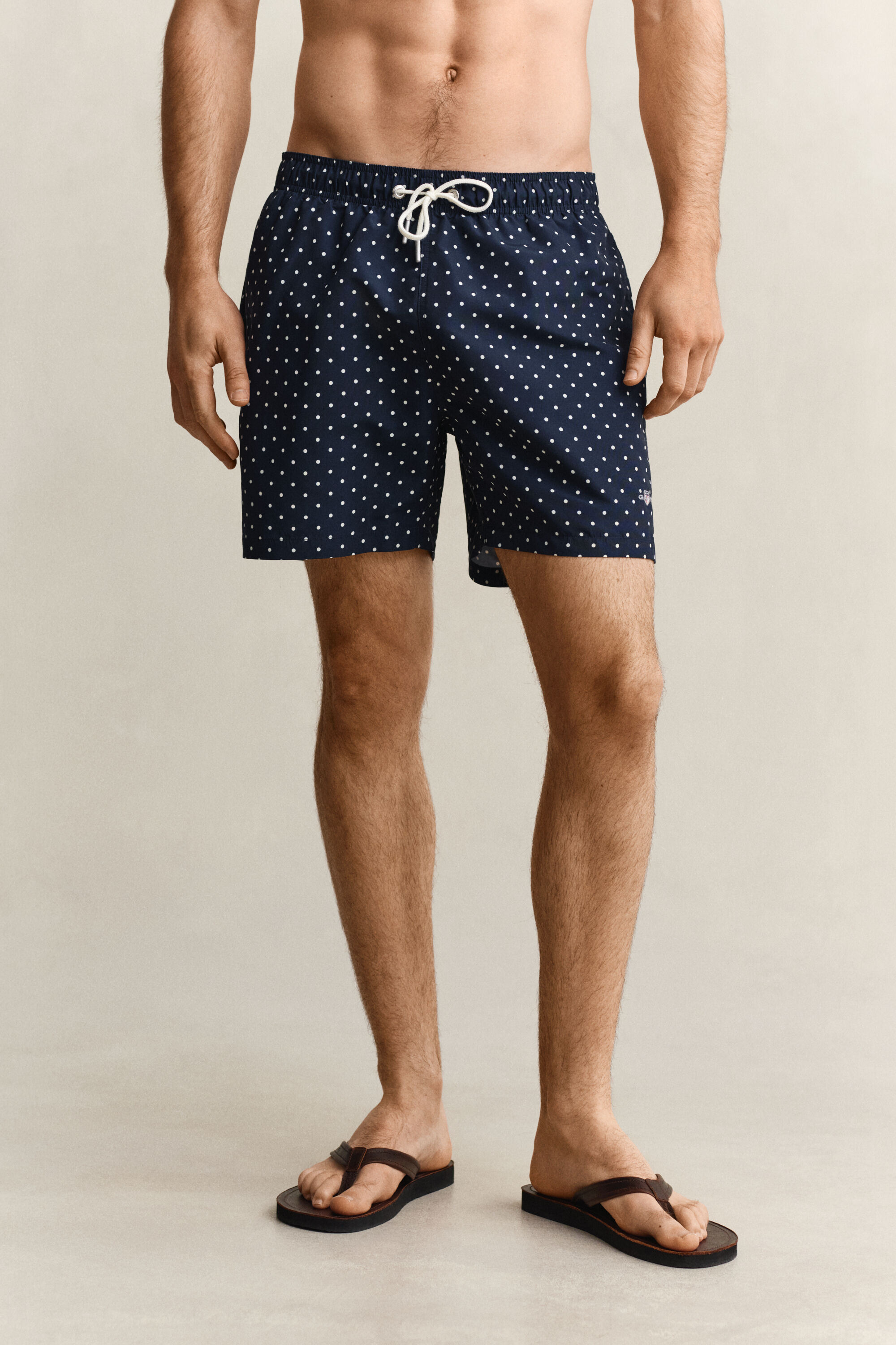 Dot Print Swim Shorts