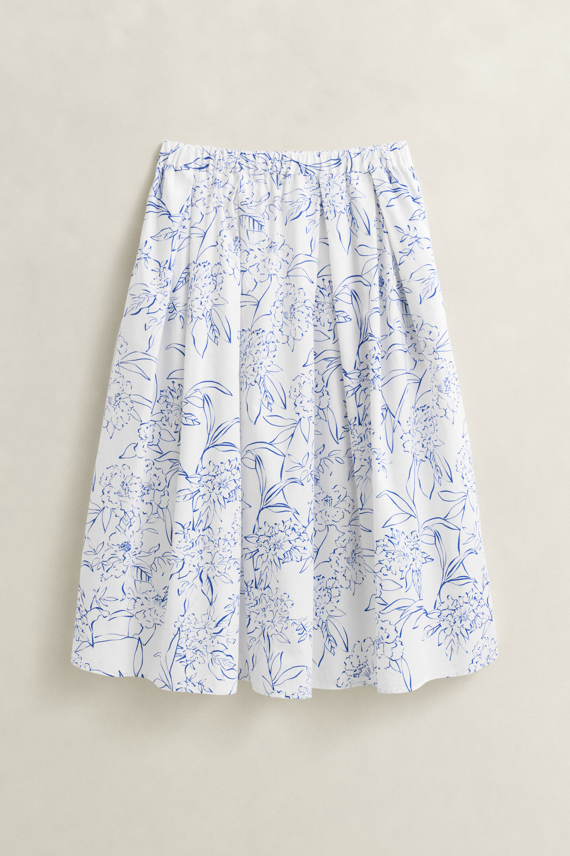 Floral Midi Skirt