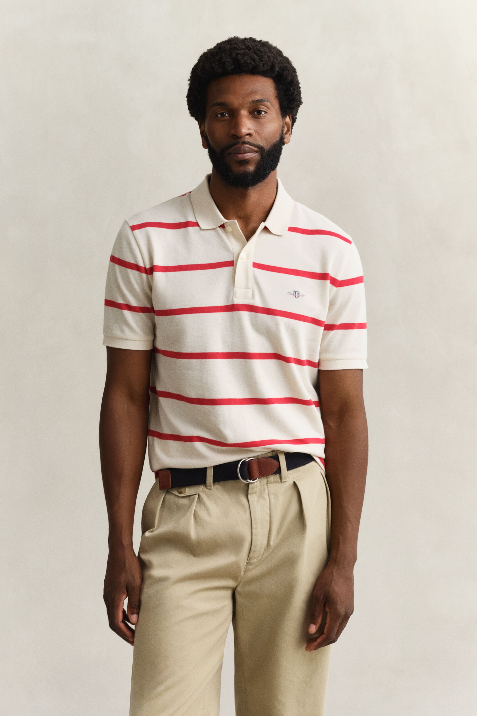 Striped Polo Shirt