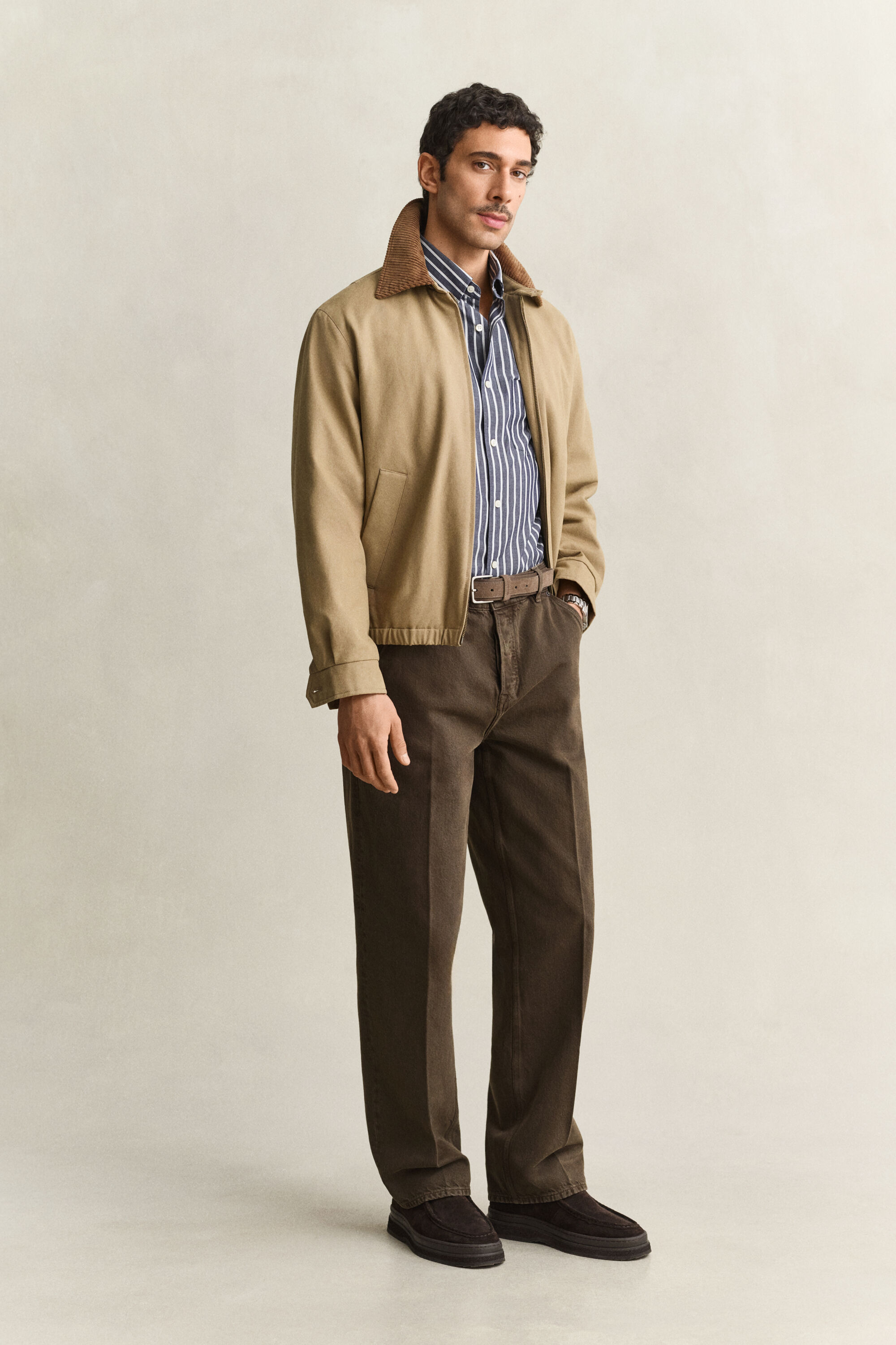 Striped Poplin Shirt