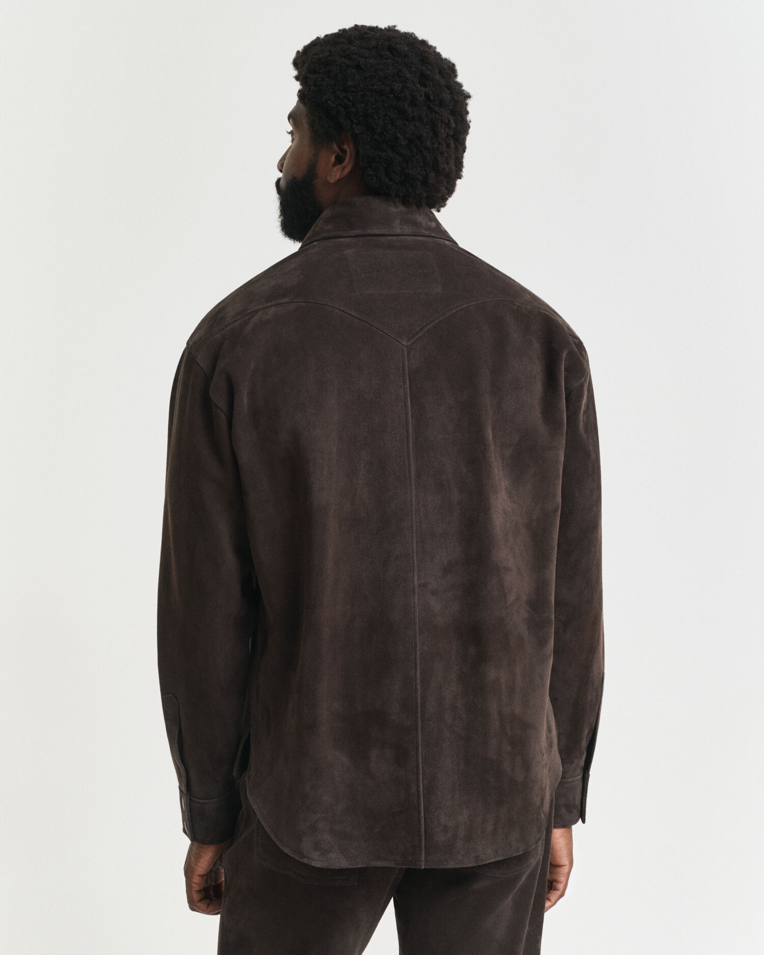 Relaxed Fit Suede Rodeo Shirt