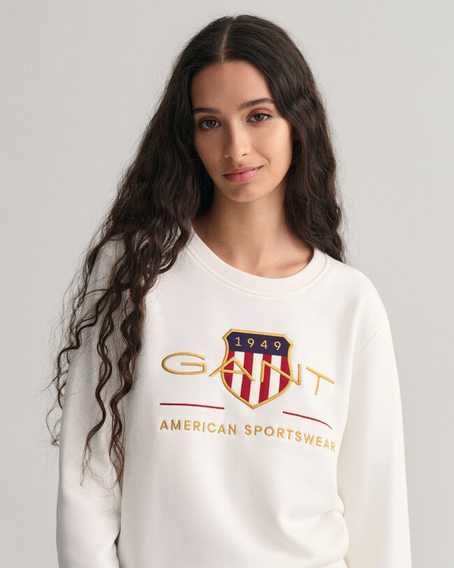 Archive Shield Crew Neck Sweater