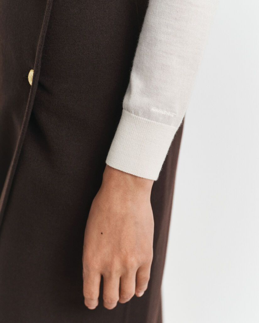 Extra Fine Merino Wool Turtleneck Sweater