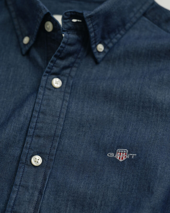 Slim Fit Indigo Shirt