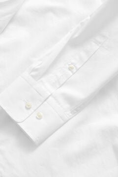 Poplin Bow Tie Shirt — WHITE 2