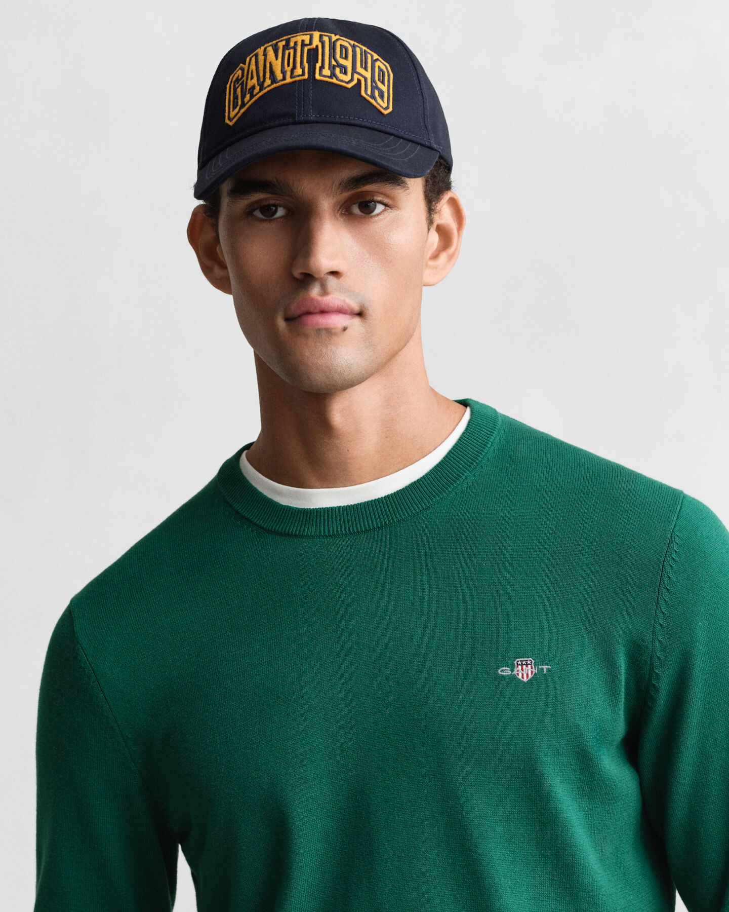 Classic Cotton Crew Neck Sweater