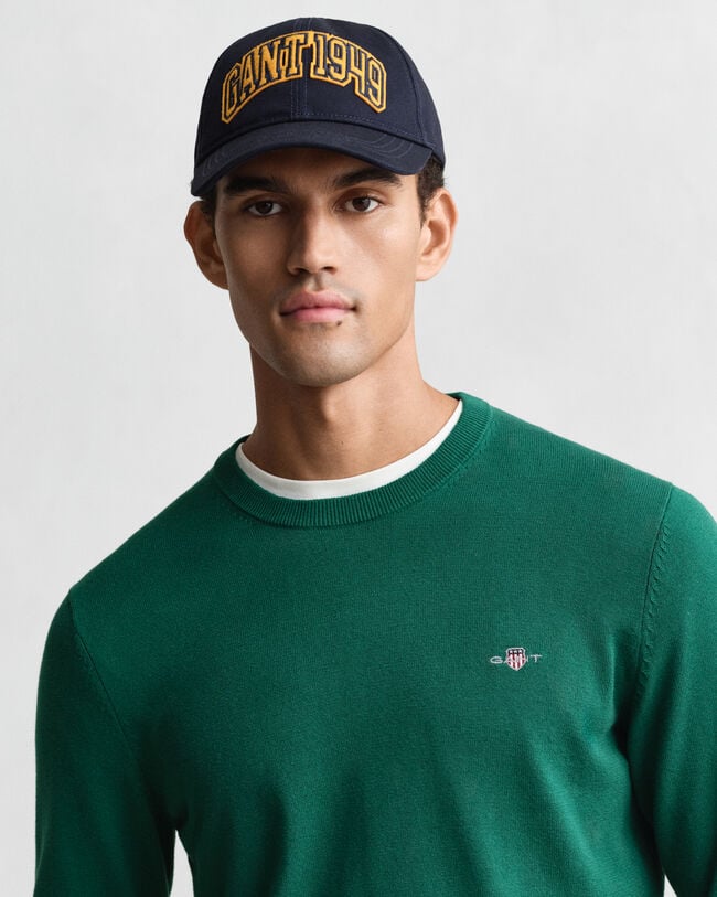 Classic Cotton Crew Neck Sweater