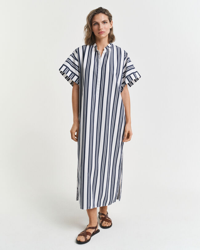 Striped Caftan Dress