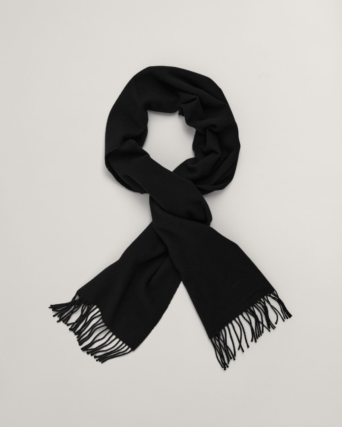 Wool Scarf — BLACK
