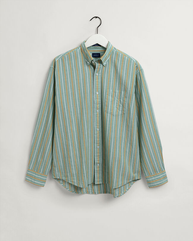 Relaxed Fit Fil-&agrave;-Fil Shirt