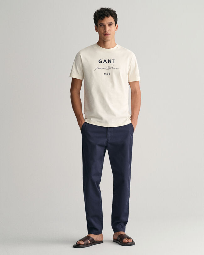 GANT Script Graphic Printed T-Shirt