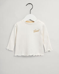 Baby Girl Script Long Sleeve T-Shirt