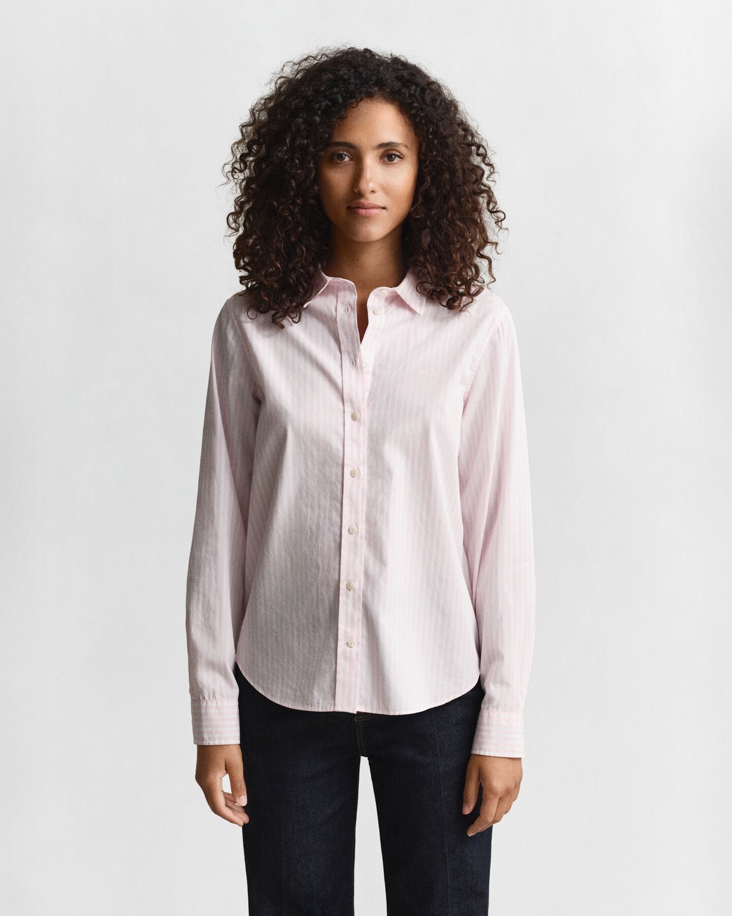 Regular Fit Classic Striped Poplin Shirt