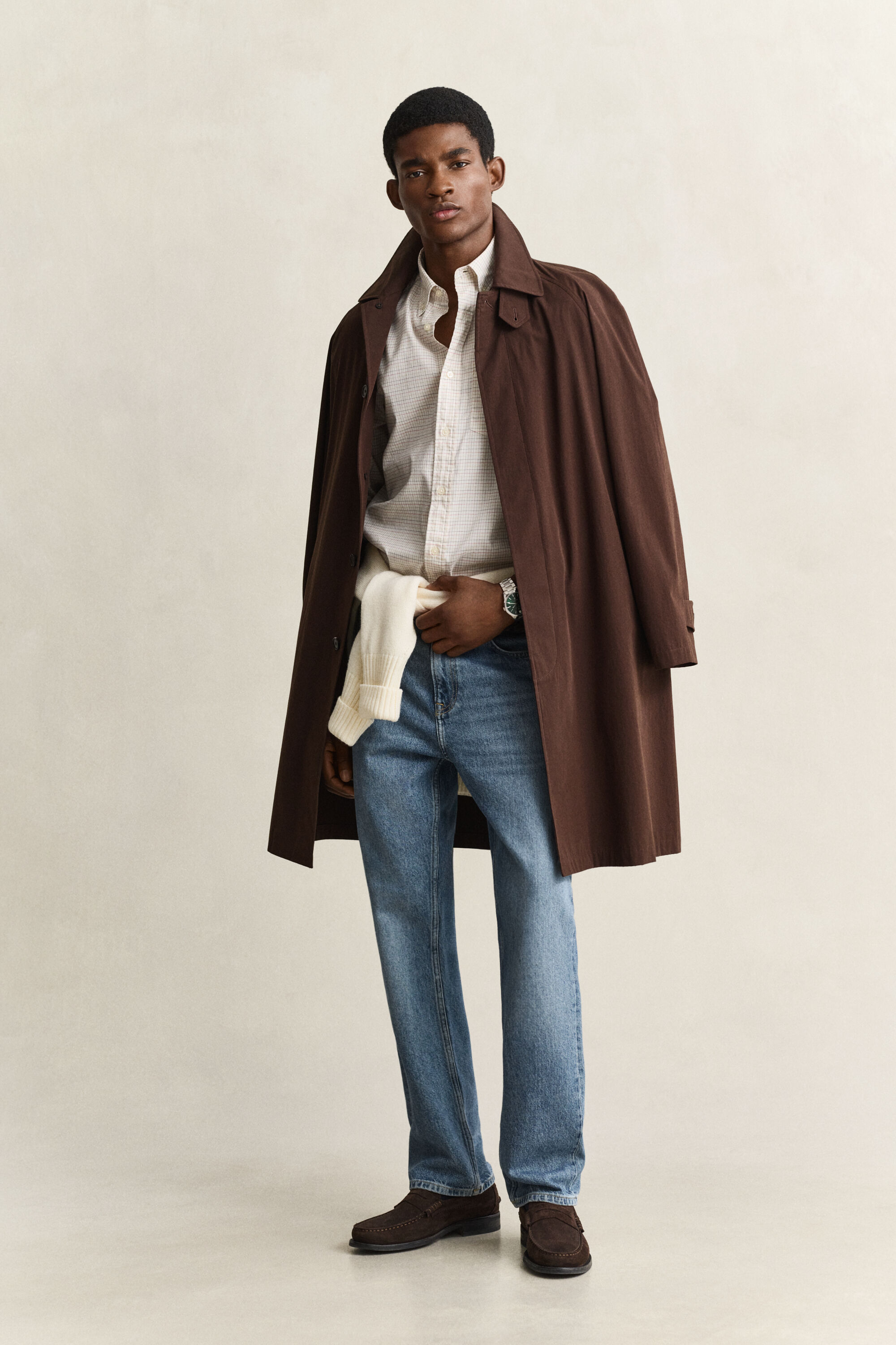 Gant x Yale Checked Oxford Shirt