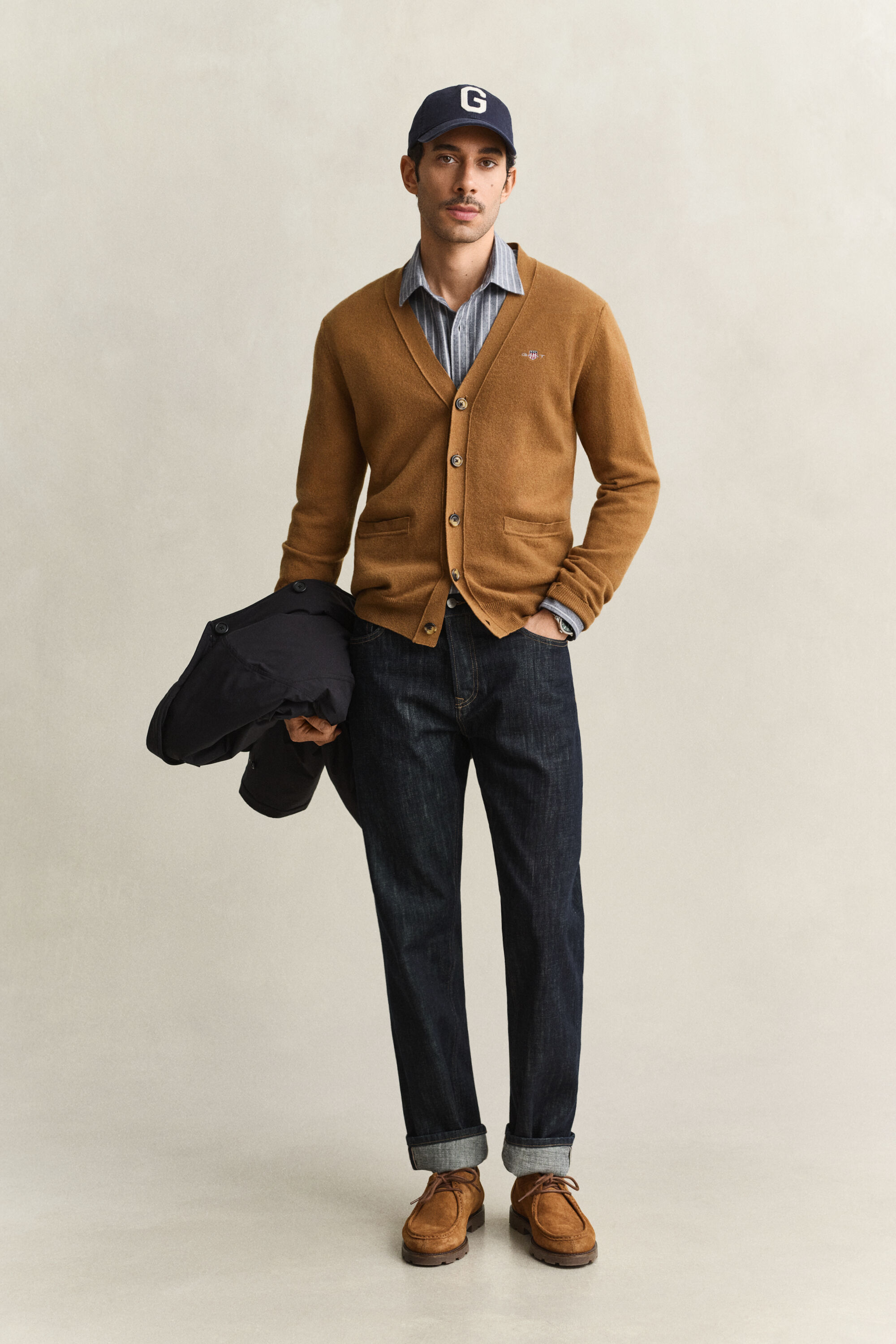 Lambswool V-Neck Cardigan