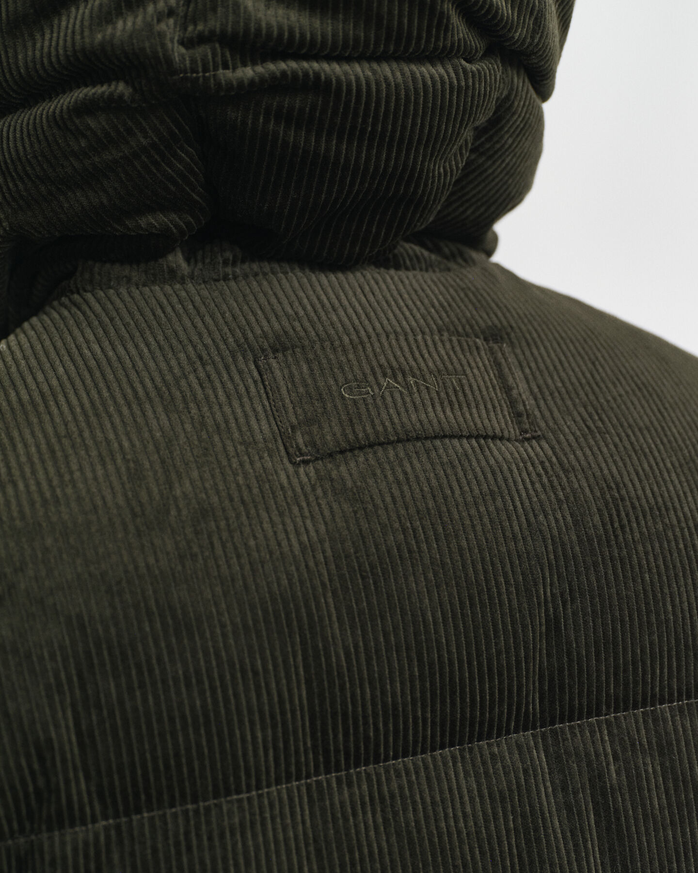 Corduroy Down Puffer Jacket