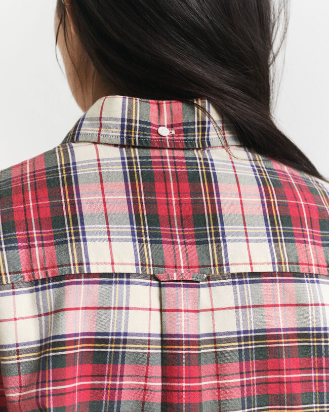 Oversized Checked Classic Oxford Shirt