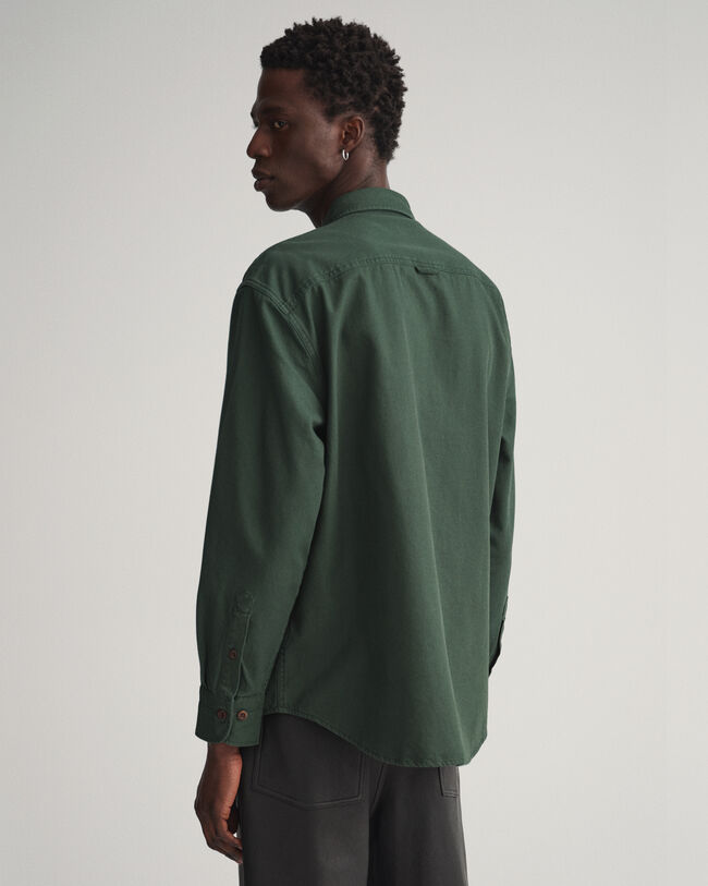 Relaxed Fit Twill Shirt