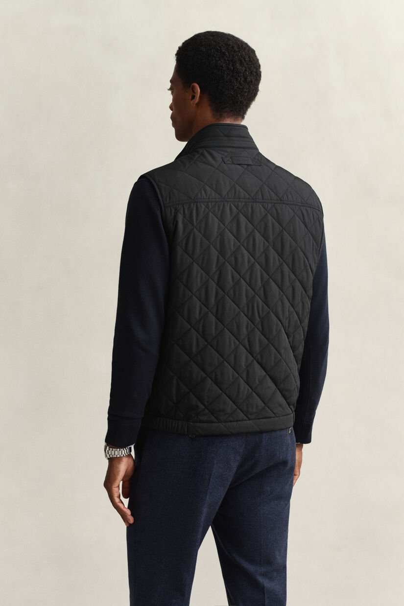 Quilted Windcheater Vest