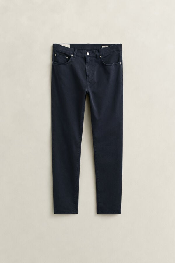 Slim Fit Desert Jeans — EVENING BLUE