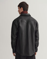 Relaxed Fit Rodeo Leather Shirt