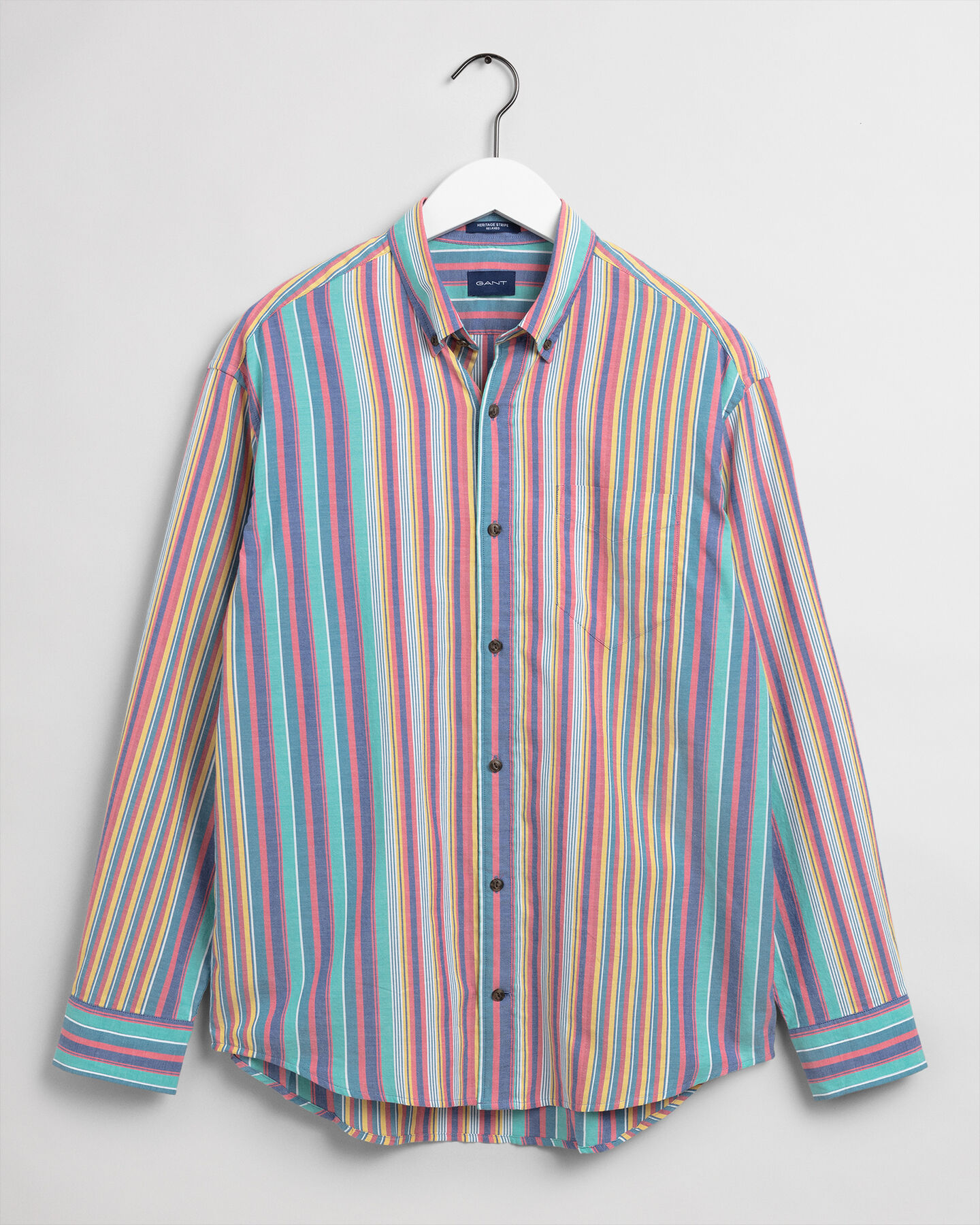 Relaxed Fit Stripe Windblown Oxford Shirt
