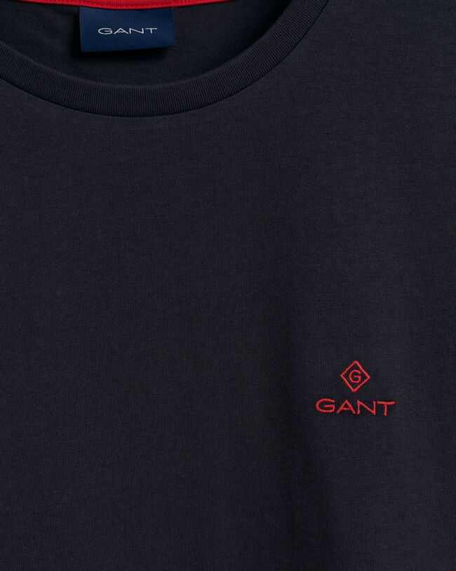 Vær forsigtig Grape regeringstid Contrast Logo T-Shirt - GANT