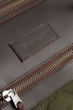 Quilted Duffel Bag — DARK MOSS GREEN 3