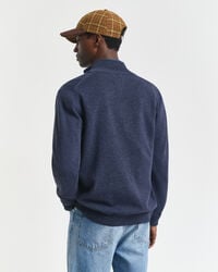 Superfine Lambswool Zip Cardigan