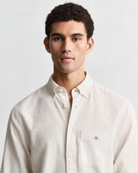Regular Fit Cotton Linen Shirt