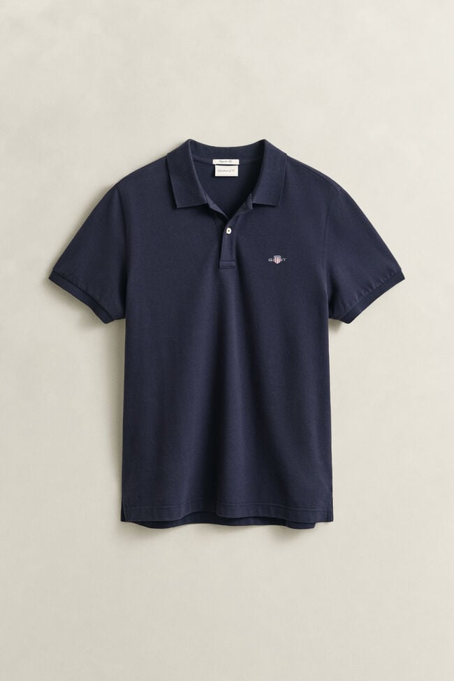 Regular Fit Shield Piqu&eacute; Polo Shirt