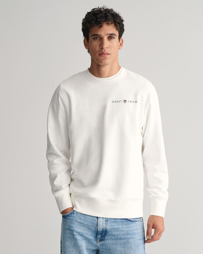 Graphic Crew Neck Sweatshirt