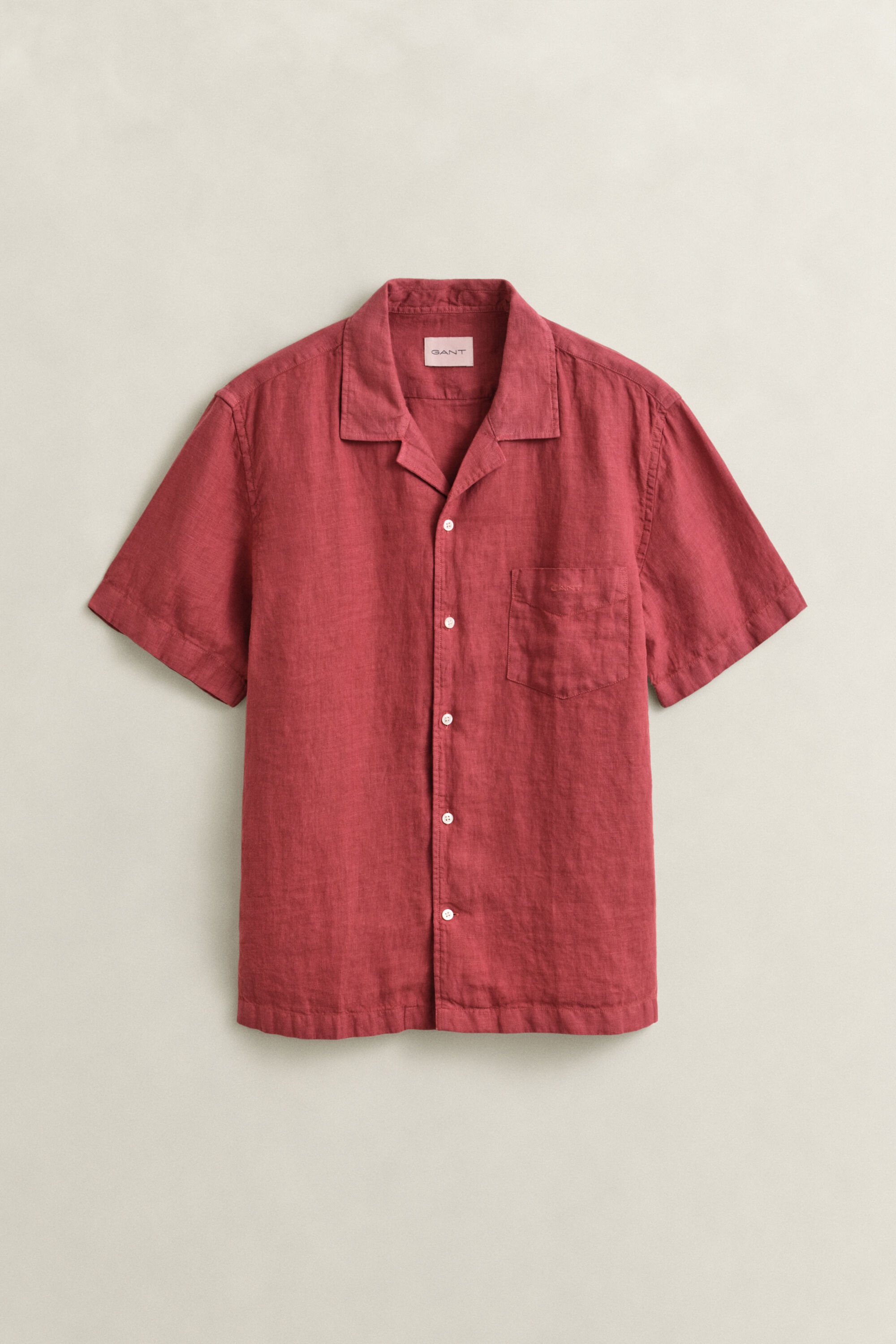 Short Sleeve Linen Shirt