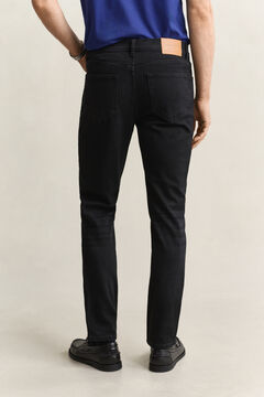 Slim Jeans — BLACK BROKEN IN 2