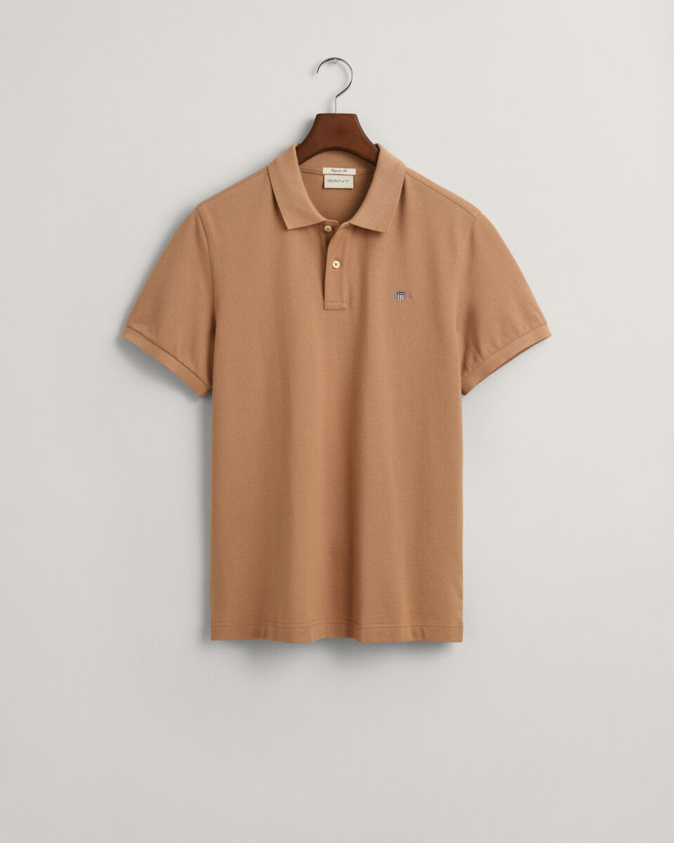 Regular Fit Shield Piqué Polo Shirt