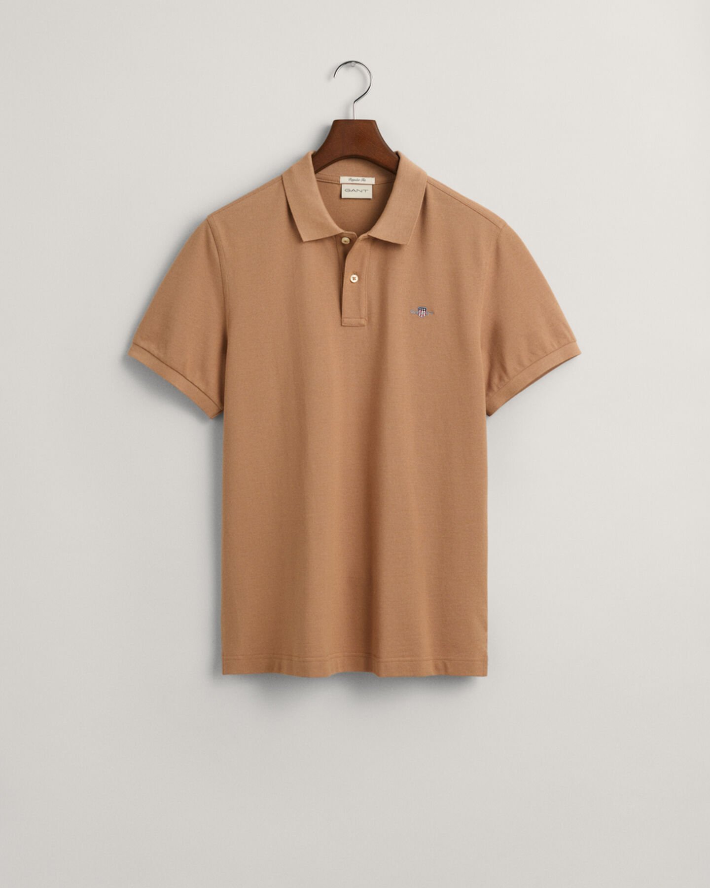 Polo Fit Regular - Shield Shirt GANT Piqué