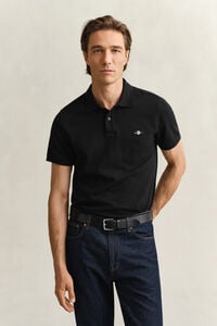 Regular Fit Shield Piqu&eacute; Polo Shirt